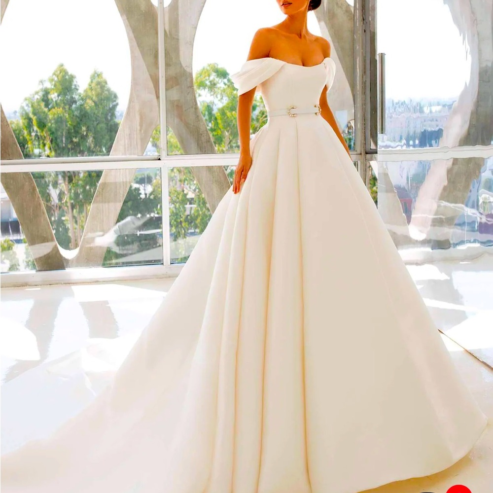 Pronovias Lynn Mikado Gown
